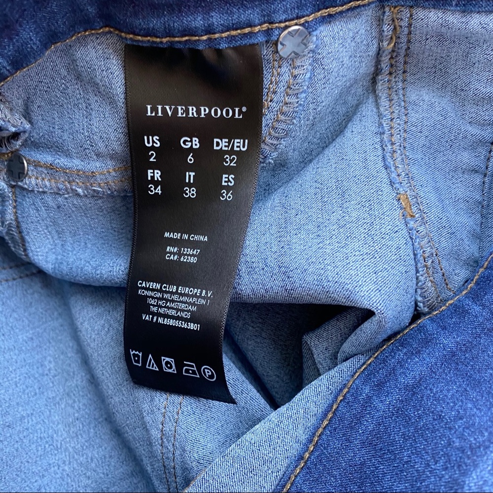 Liverpool Farrah high waist pull on skinny jeans - Picture 5 of 7